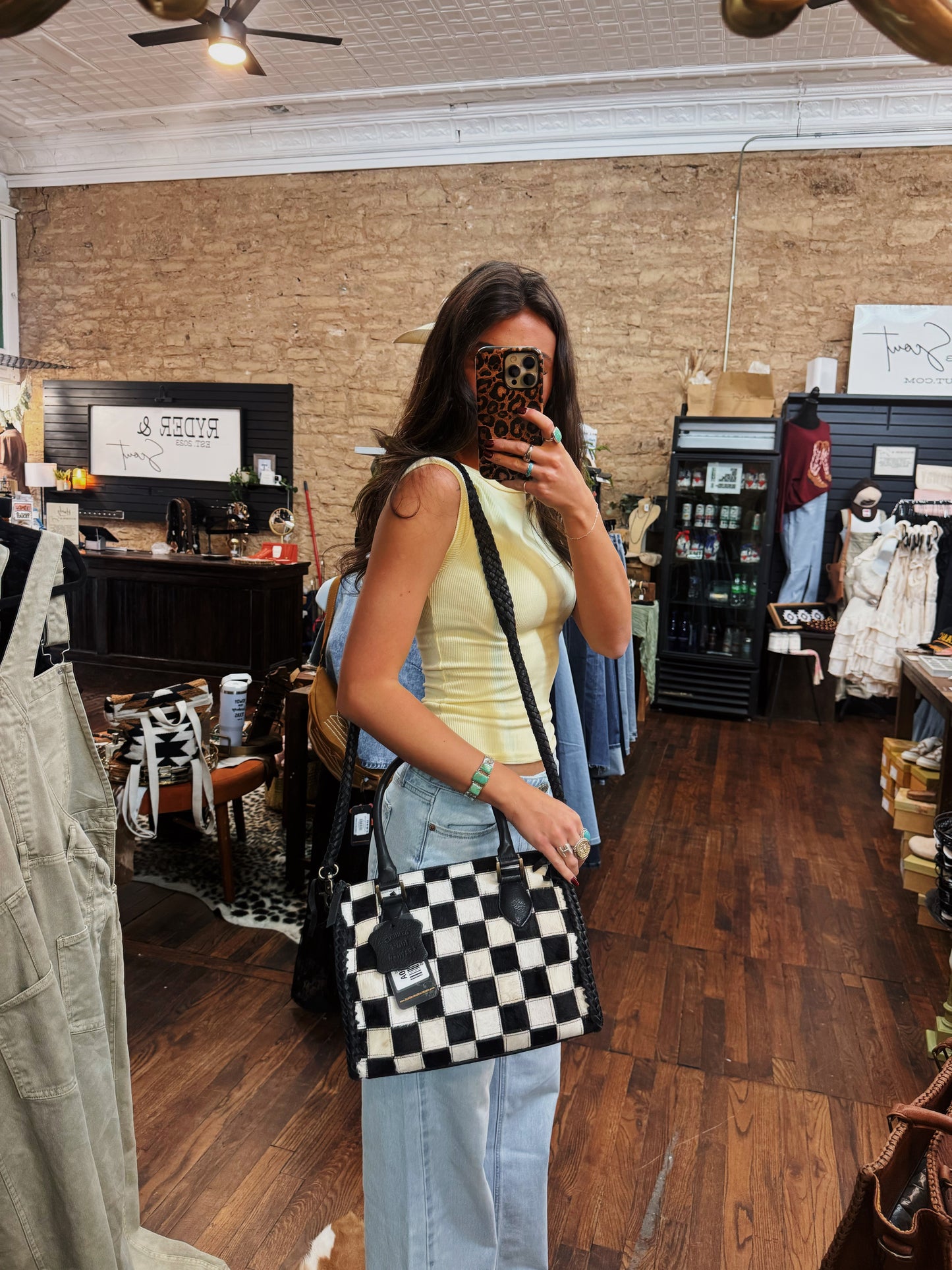 The Monroe Checkmate Purse