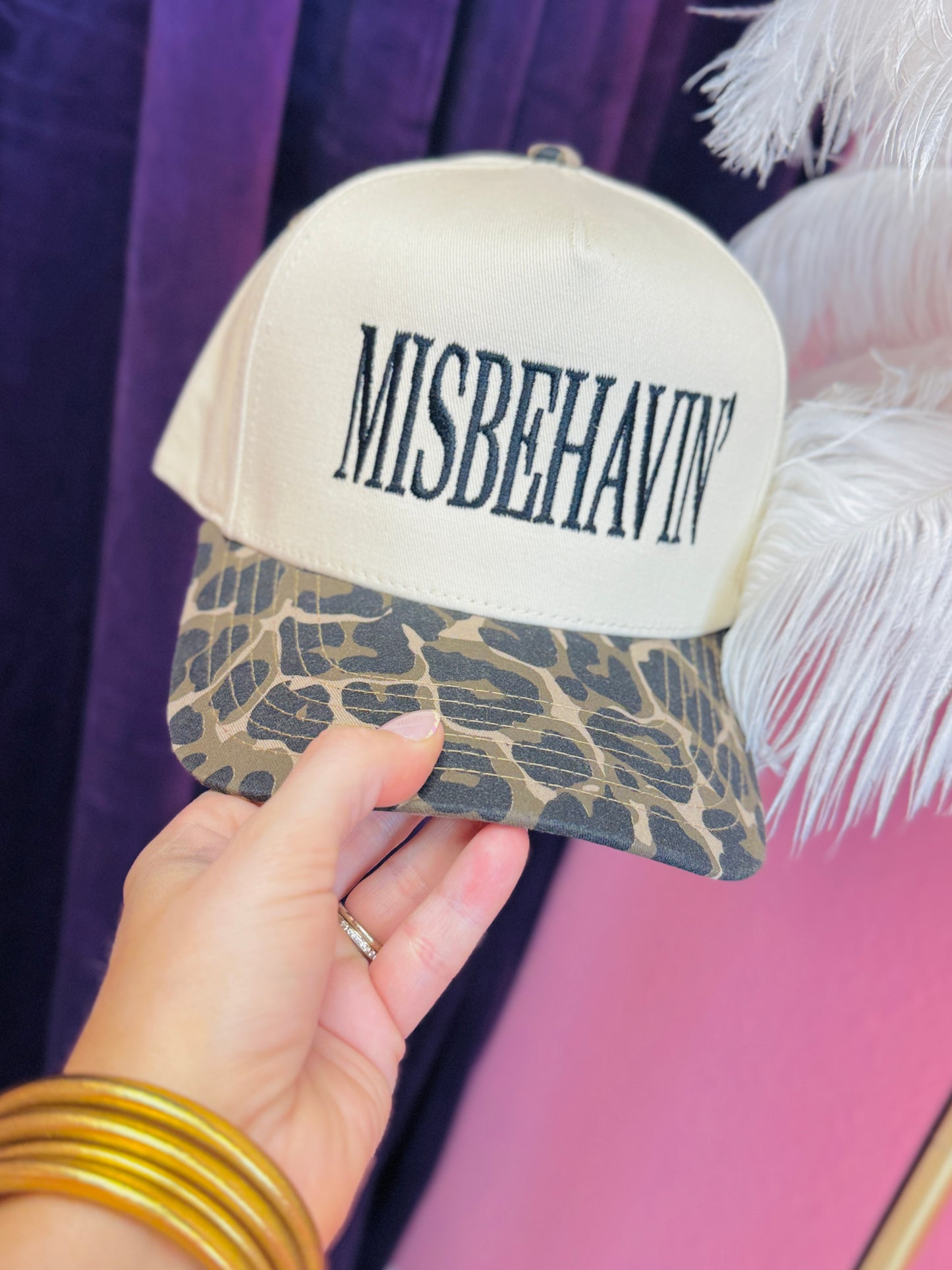 Misbehavin' Trucker Hat
