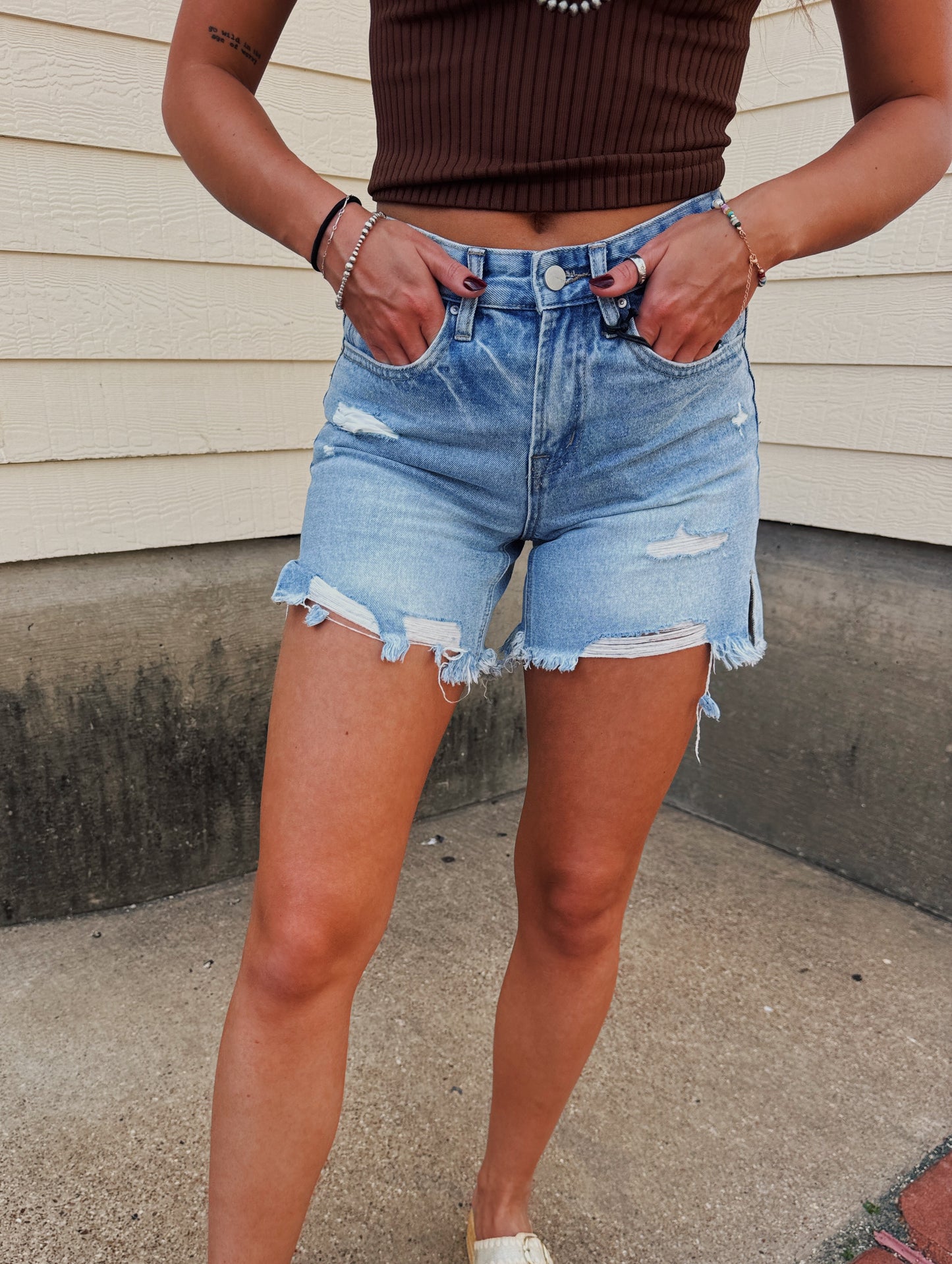 Your Boyfriend Midi Shorts