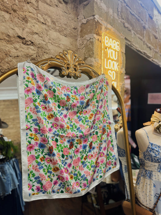 Sunshine & Florals Scarf