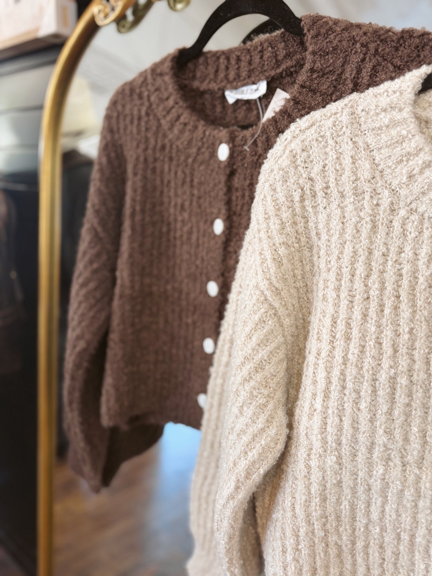The Buttoned Bliss Sweater