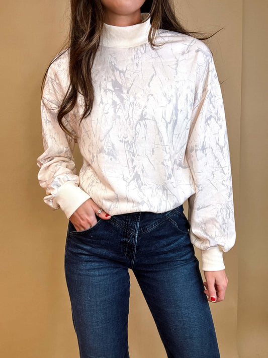 Woodland Camo Mockneck