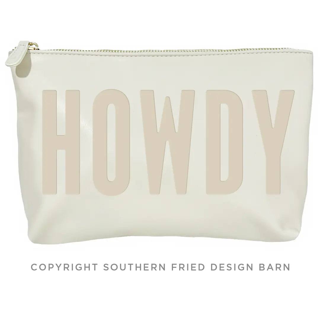 Howdy Zipper Pouch