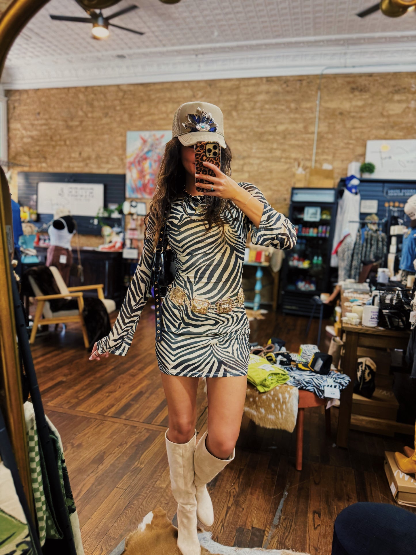 Wild Side Moment Mini Dress