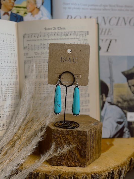 Outlaw Turquoise Earrings