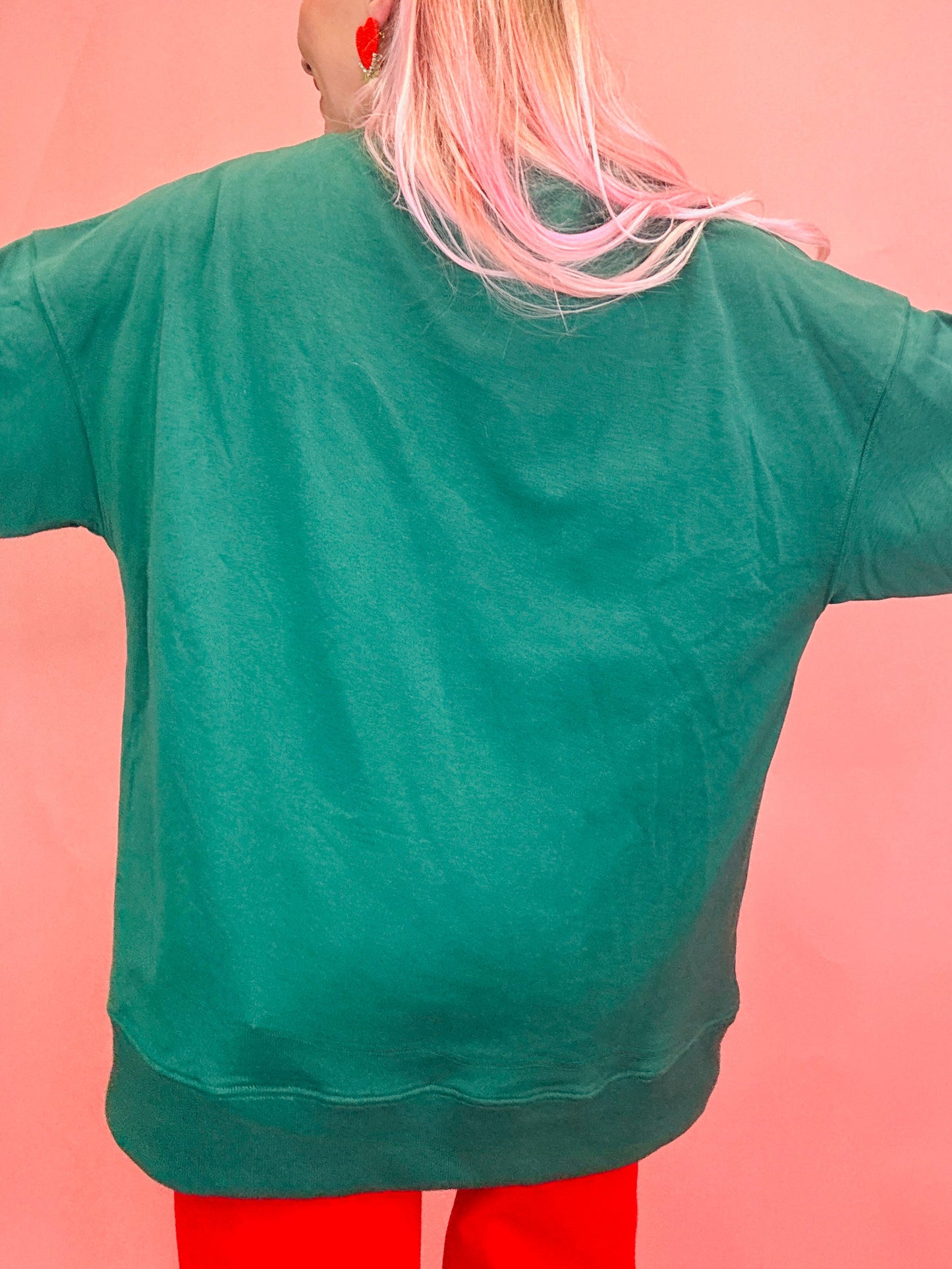 Candy Cane You Not Sequin Christmas Sweater