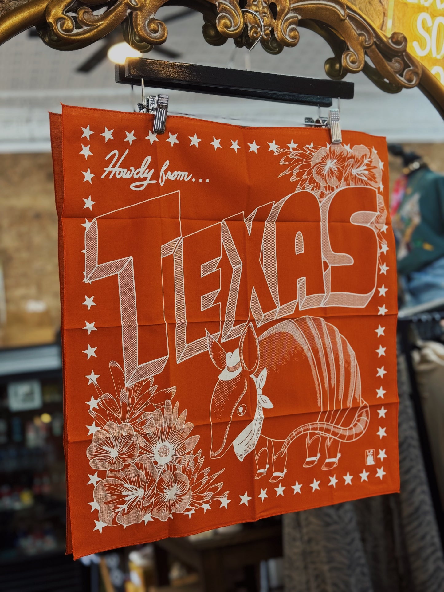 Howdy From Texas Bandana