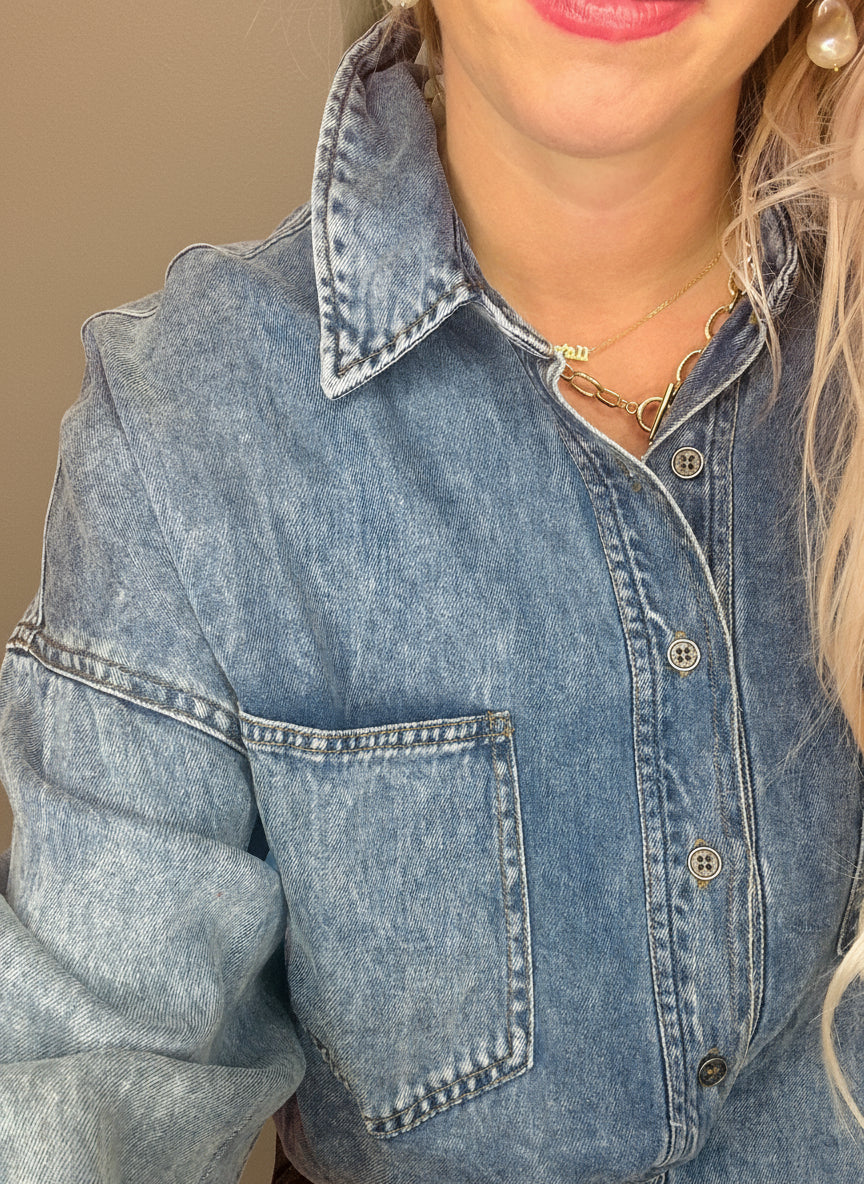 The Easygoing Chambray Shirt