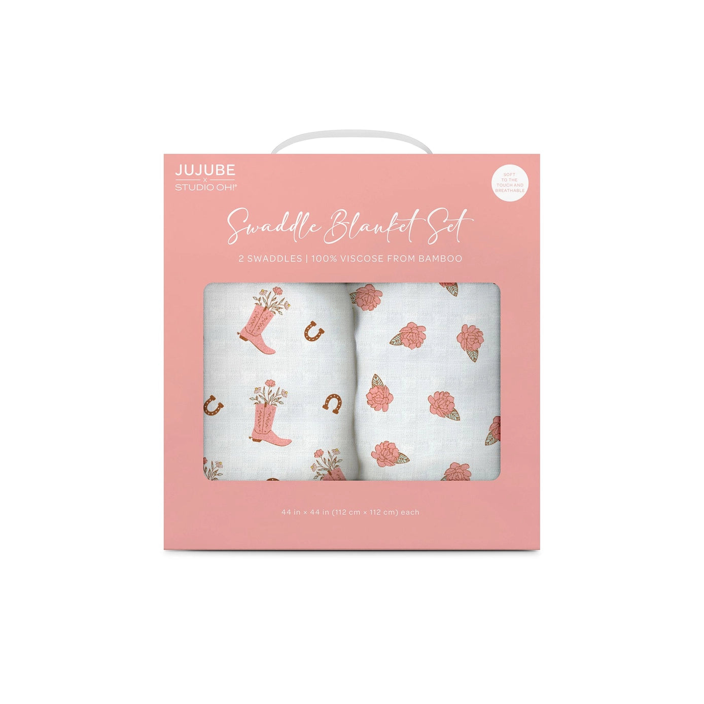Bloomin Boot Swaddle Blanket Set