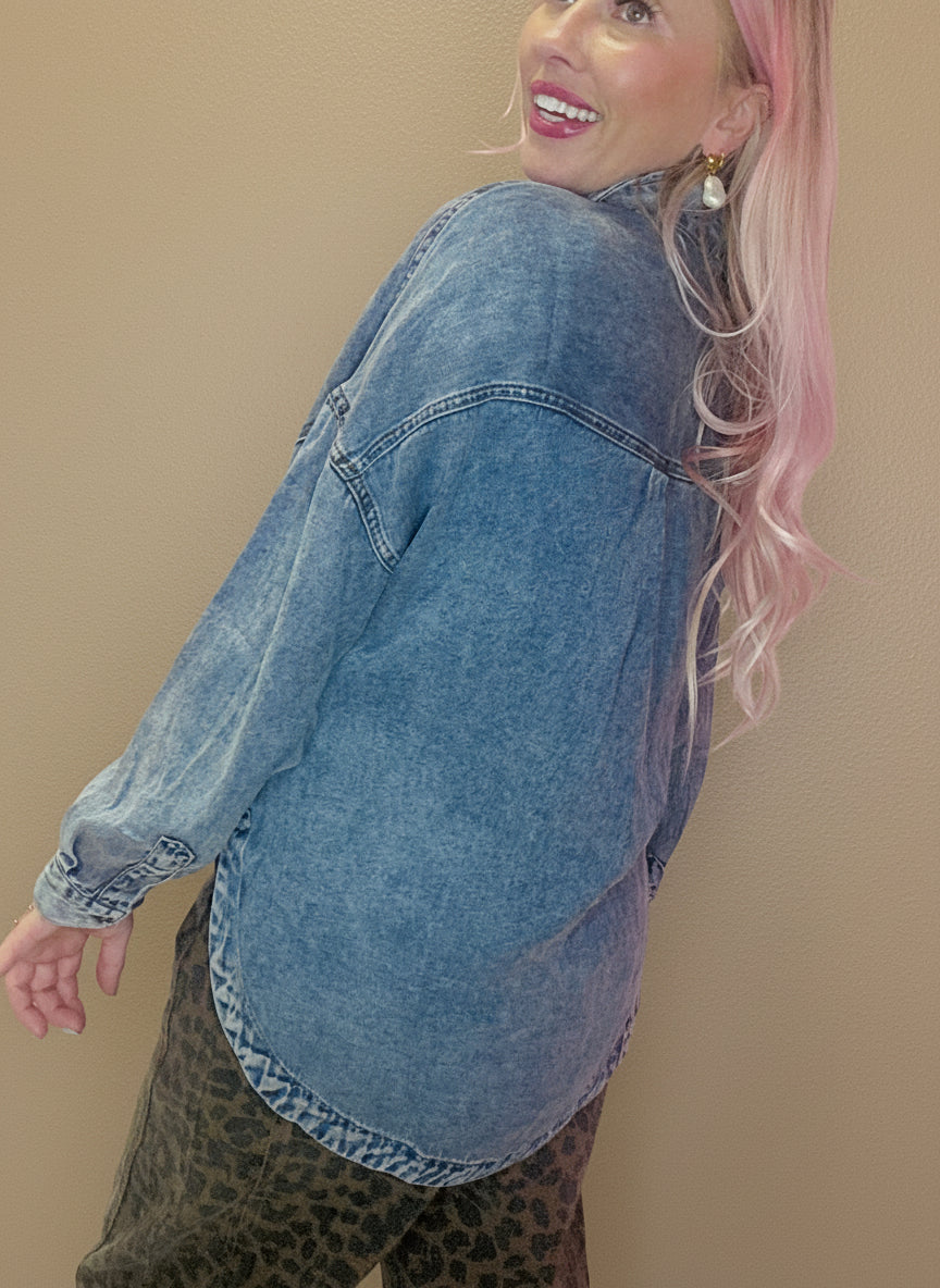 The Easygoing Chambray Shirt