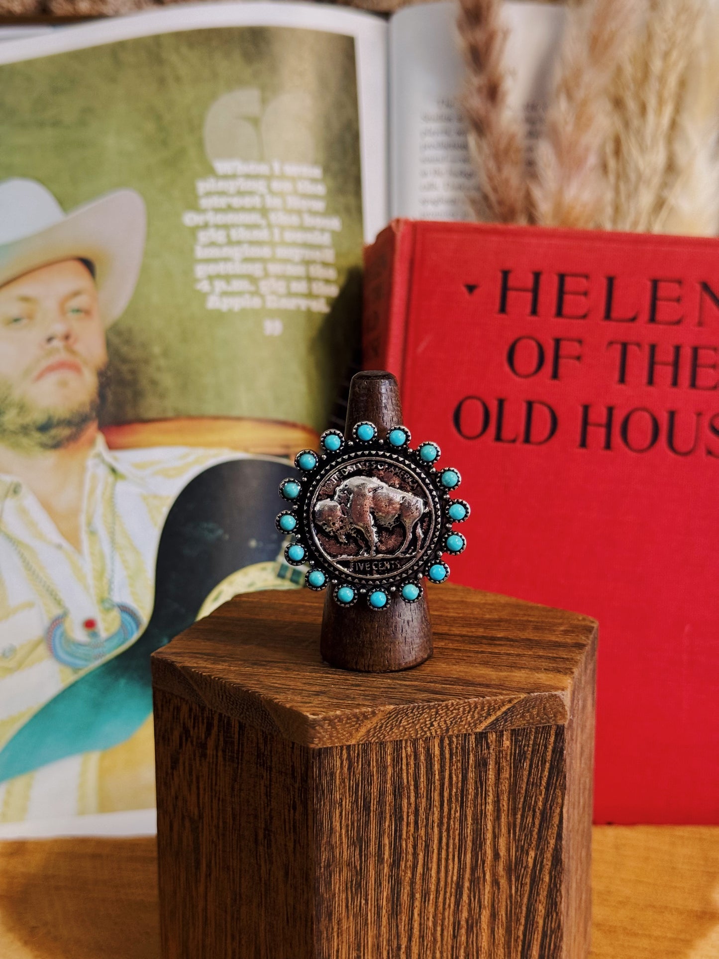Buffalo Coin Ring