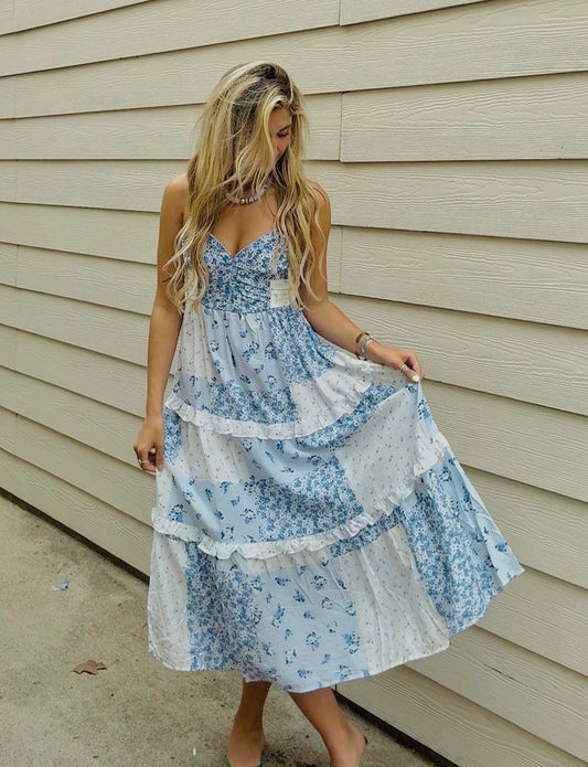The Delilah Patchwork Dress