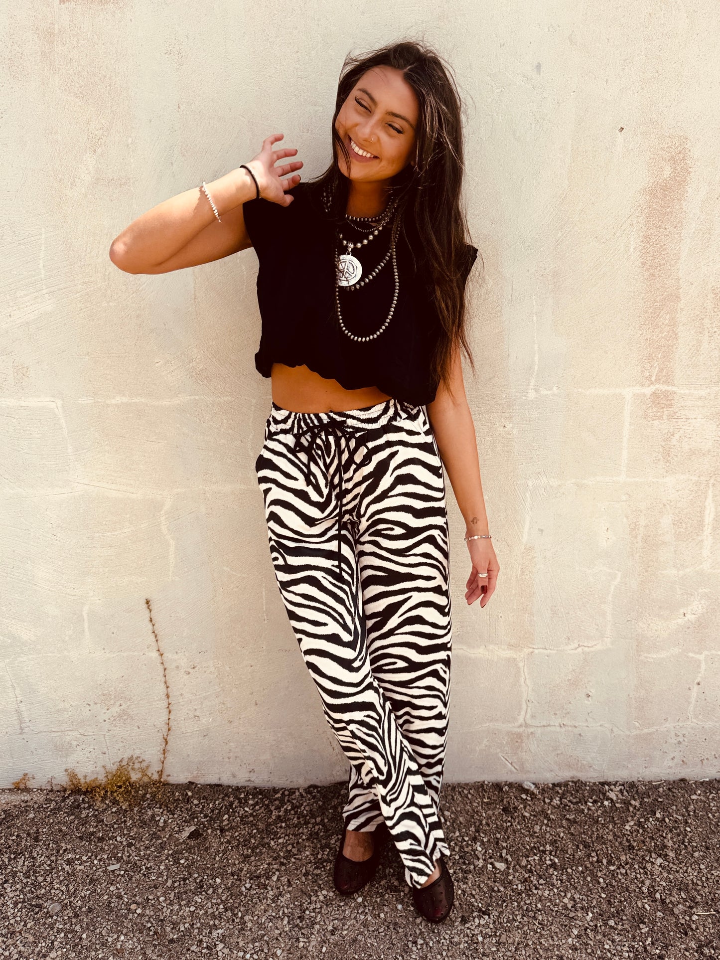 Timberly Zebra Pants
