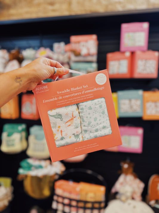 Roarsome Swaddle Blanket Set