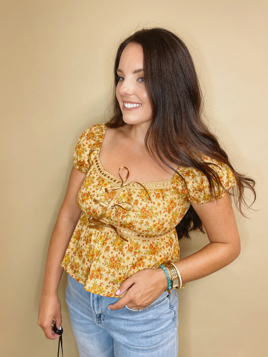 The Eloise Lace Crop Top