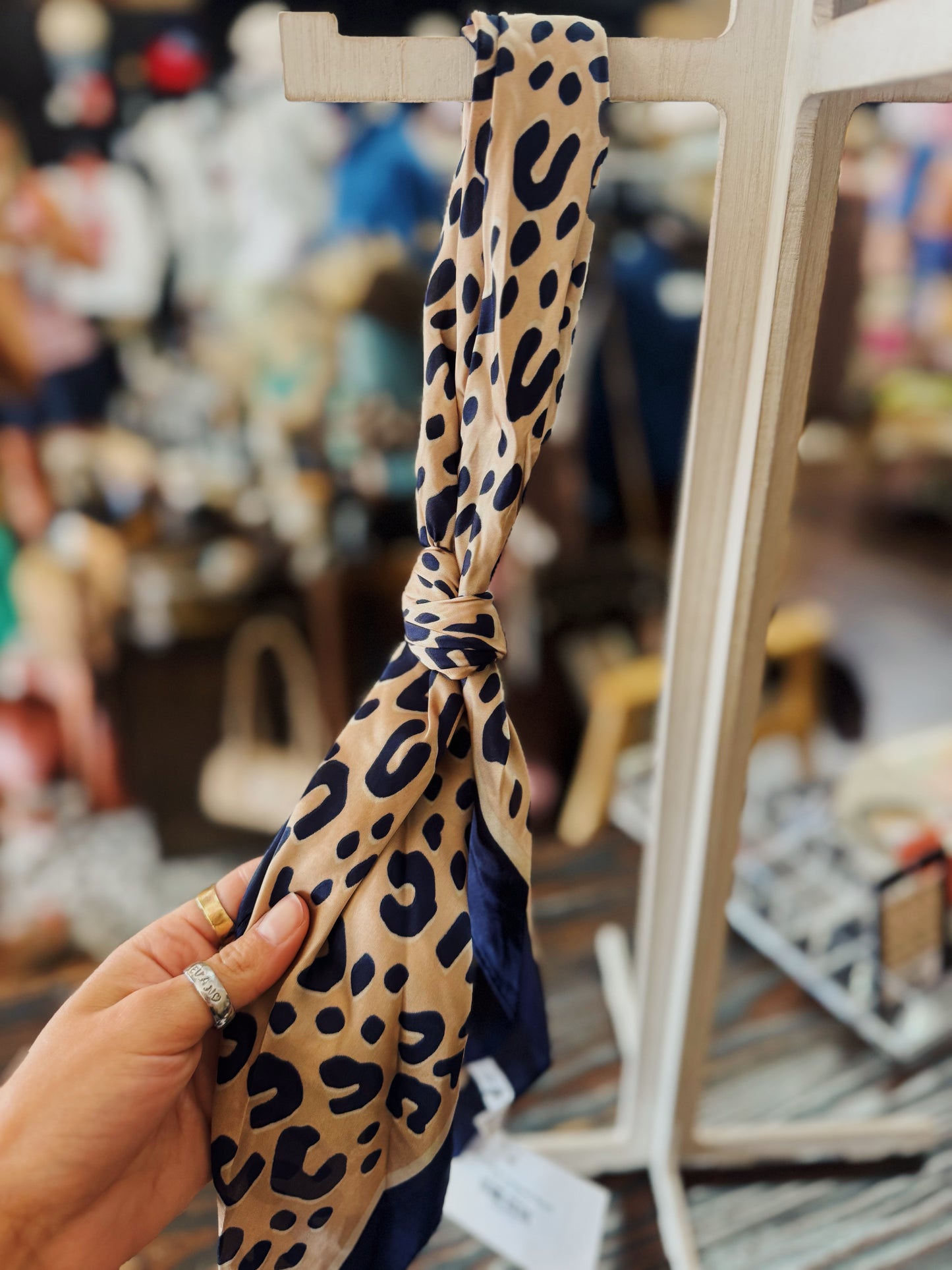 The Olivia Leopard Scarf