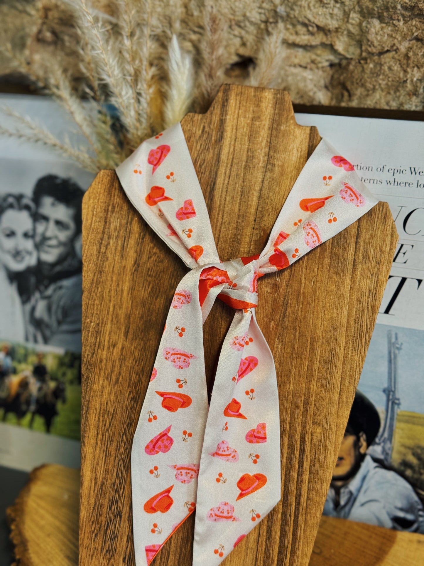 Howdy Honey Skinny Scarf