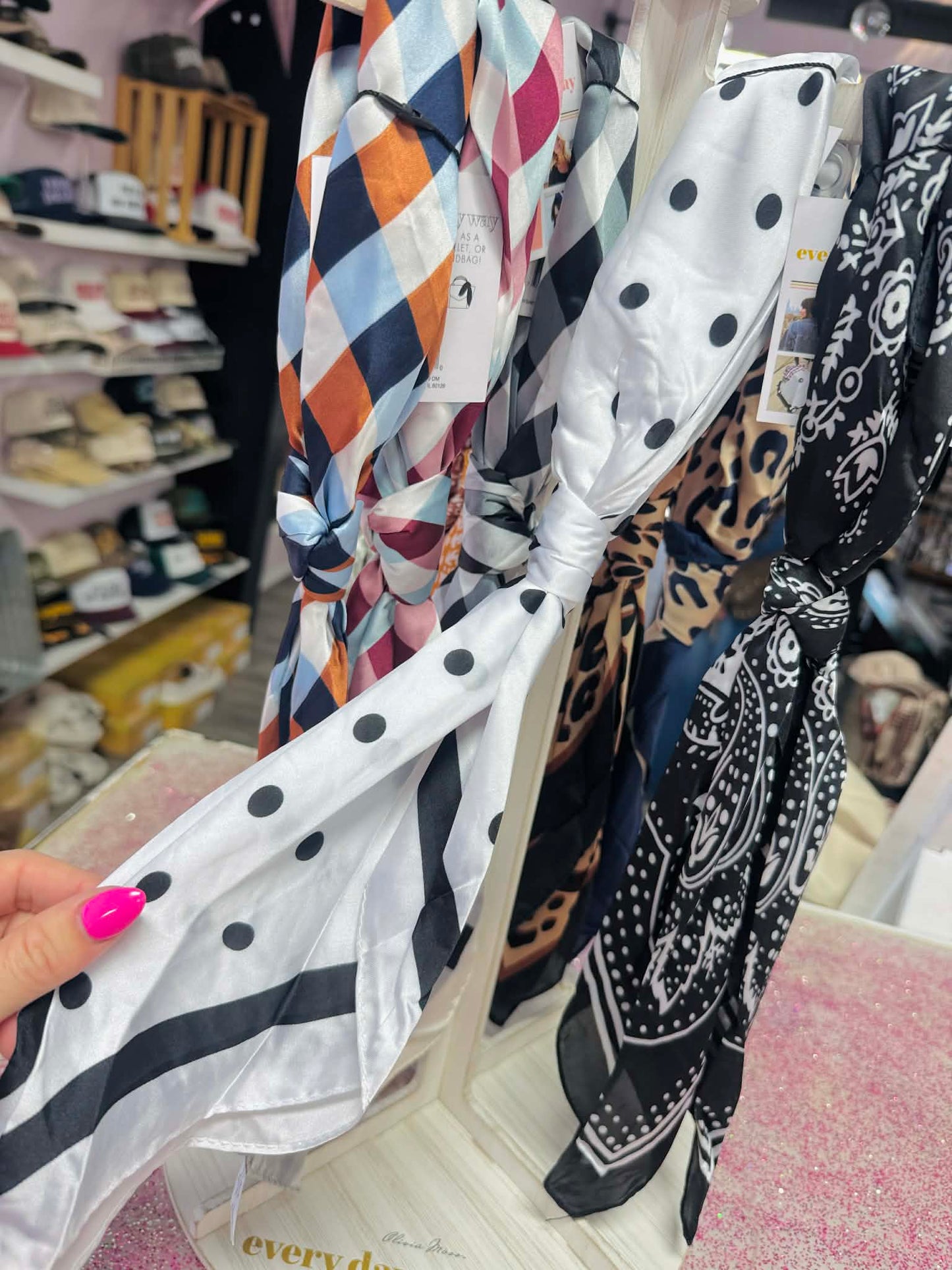 The Polka Dot Princess Scarf