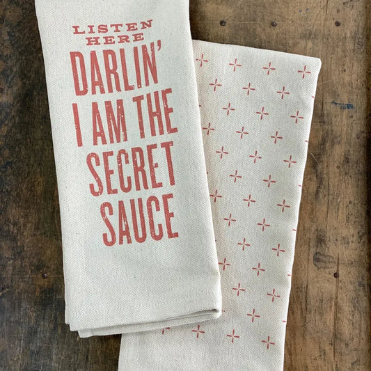 I Am The Secret Sauce Kitchen Towel