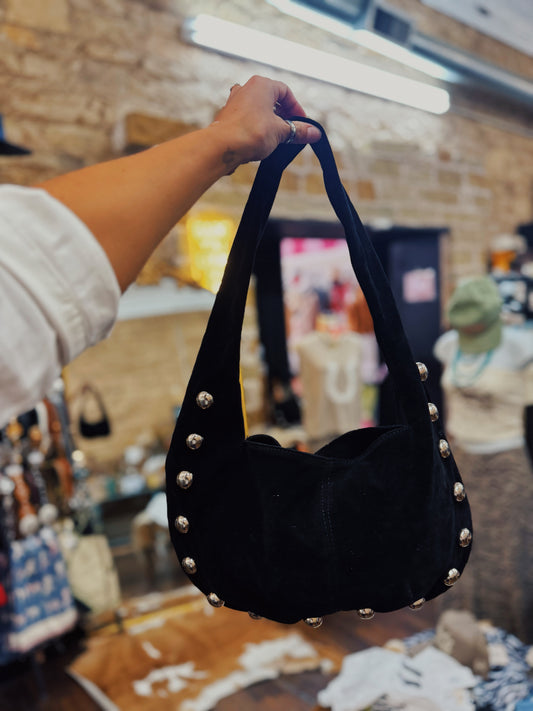 The Kailey Stud Shoulder Bag