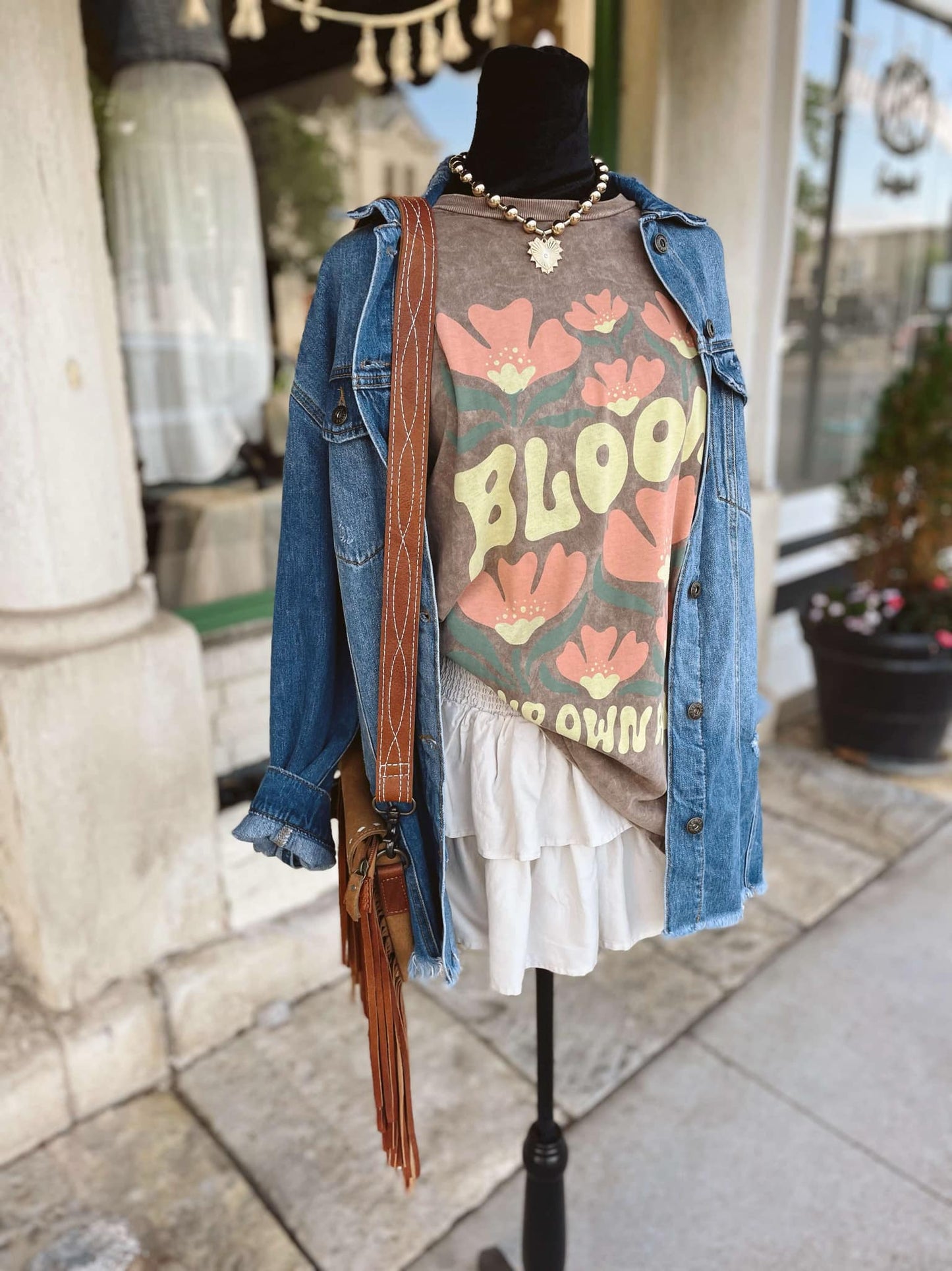 Bloom Your Own Way Graphic Top
