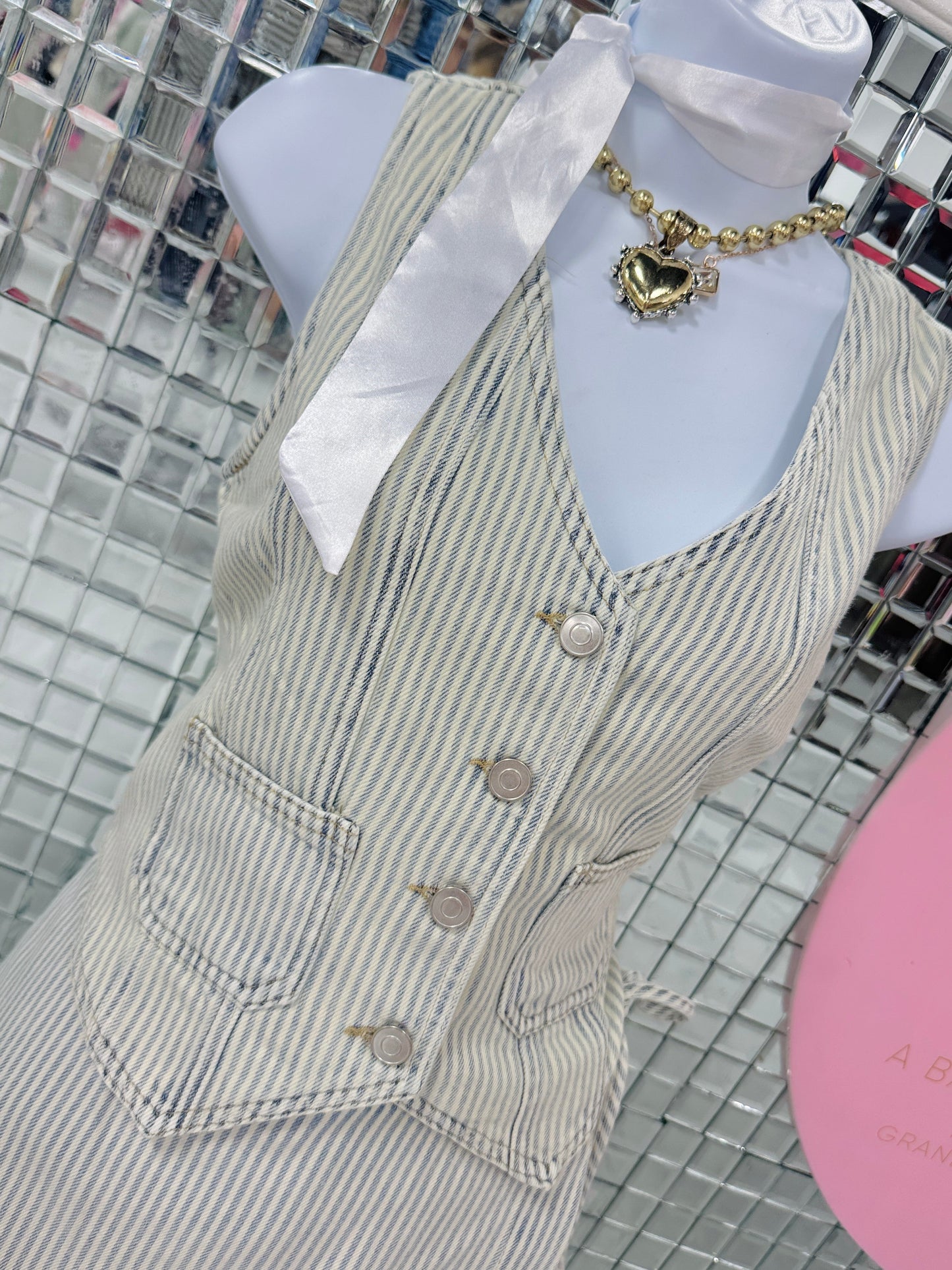 Brianna Conductor Denim Vest