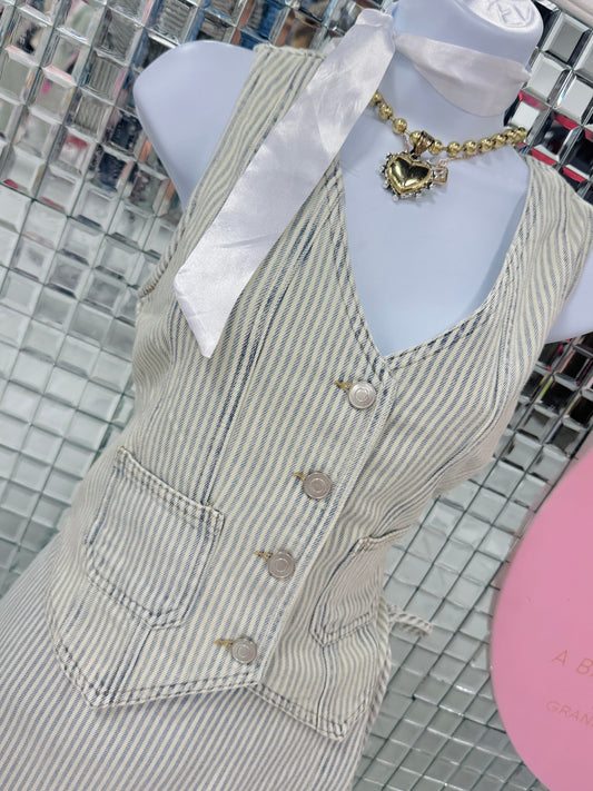 Brianna Conductor Denim Vest