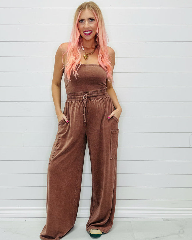 The Kristyn Tube Top Jumpsuit