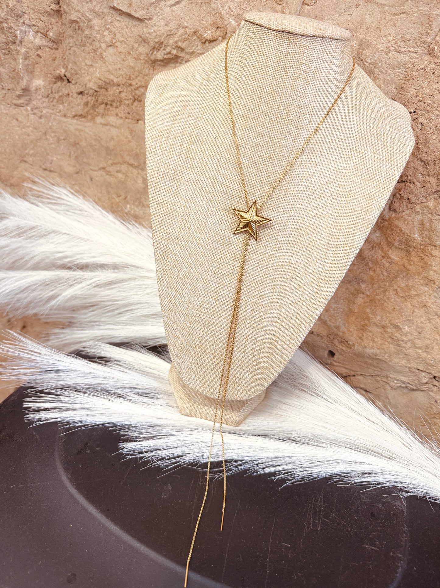 Starshine Long Bolo Necklace