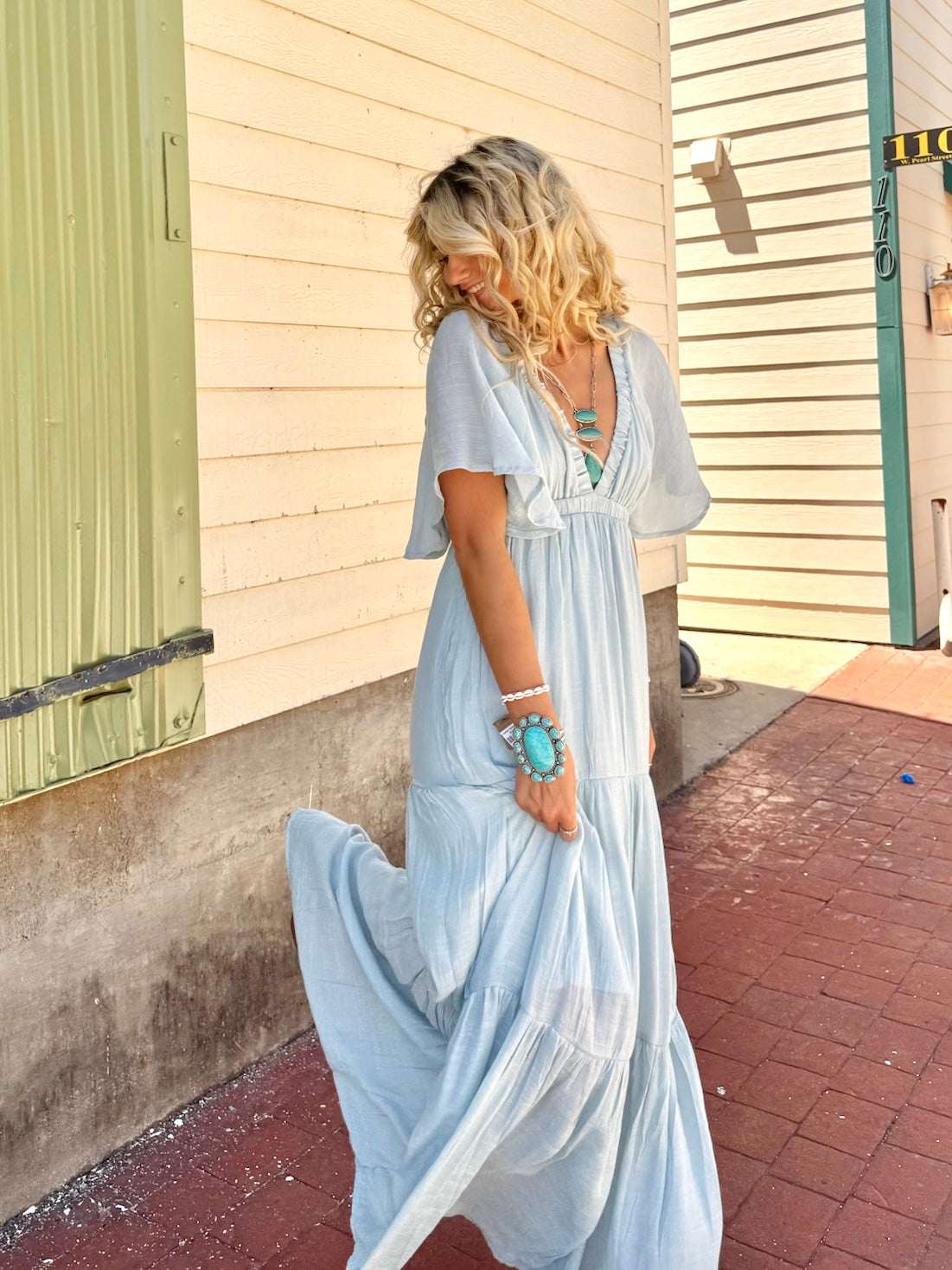 Flutter & Flow Maxi Dress