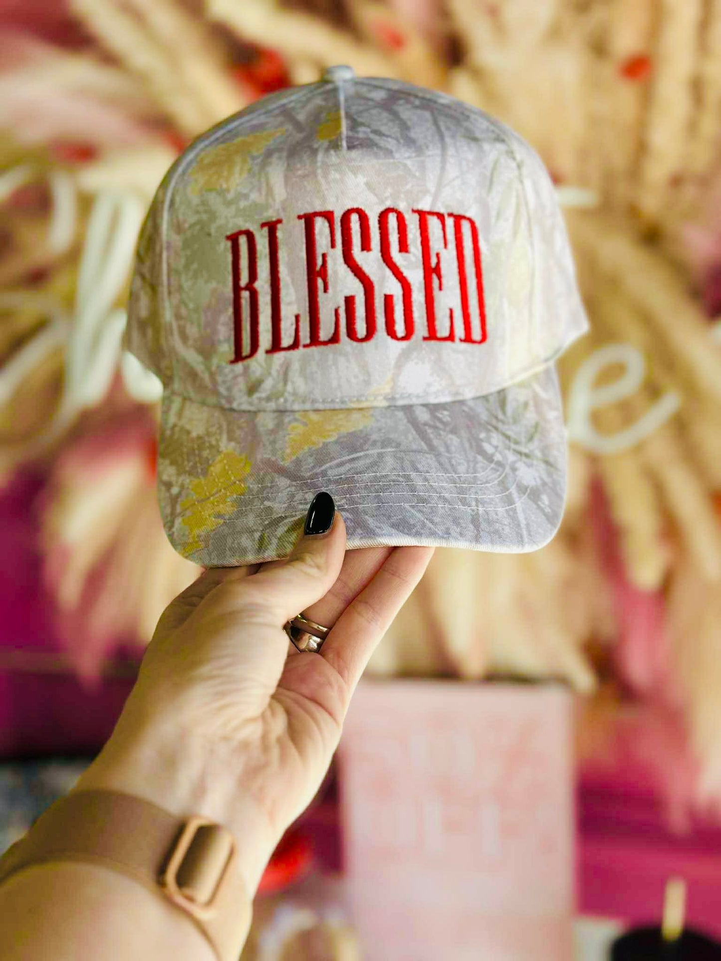 Blessed Camo Trucker Hat