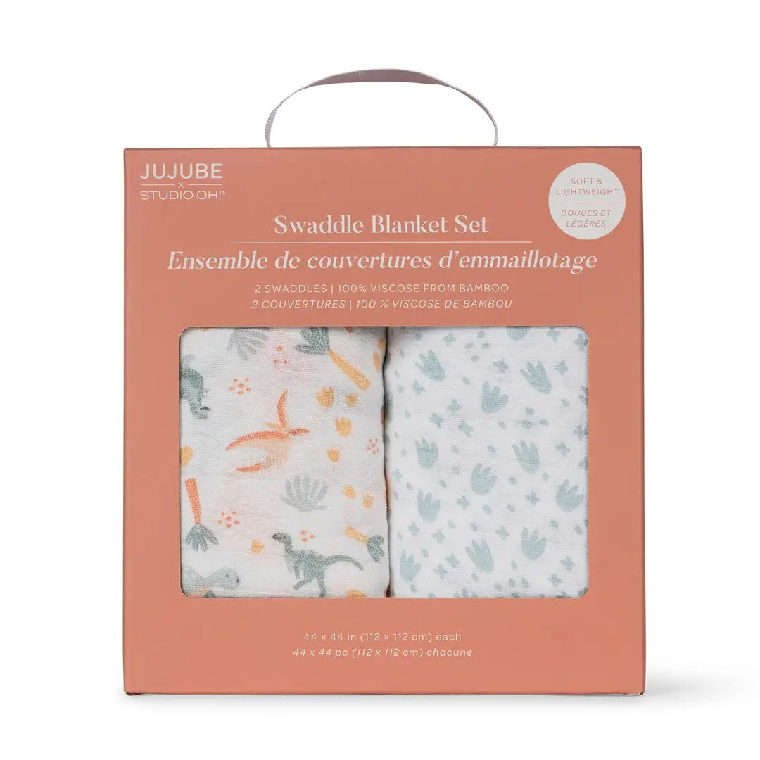 Roarsome Swaddle Blanket Set