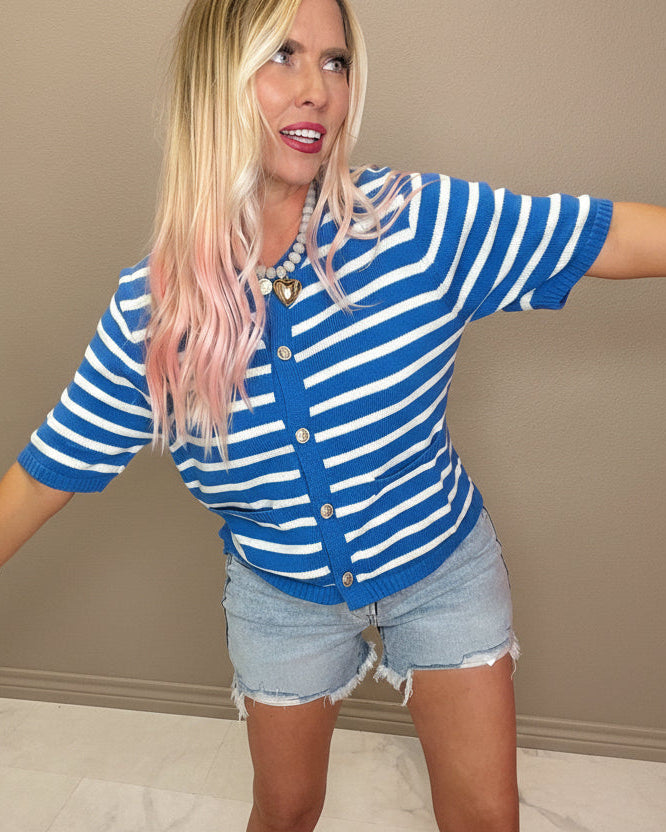 The Harbor Breeze Stripe Top