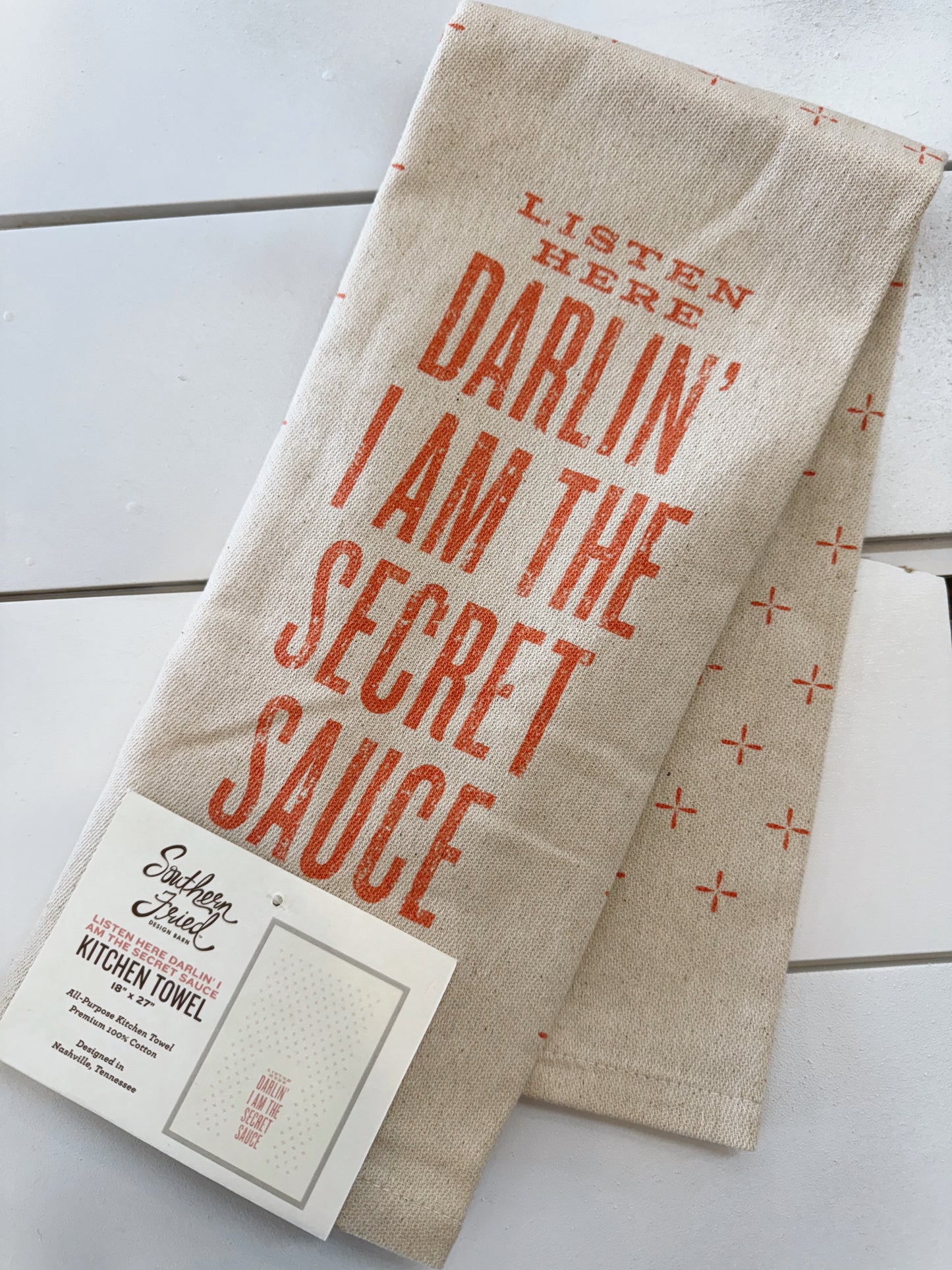 I Am The Secret Sauce Kitchen Towel