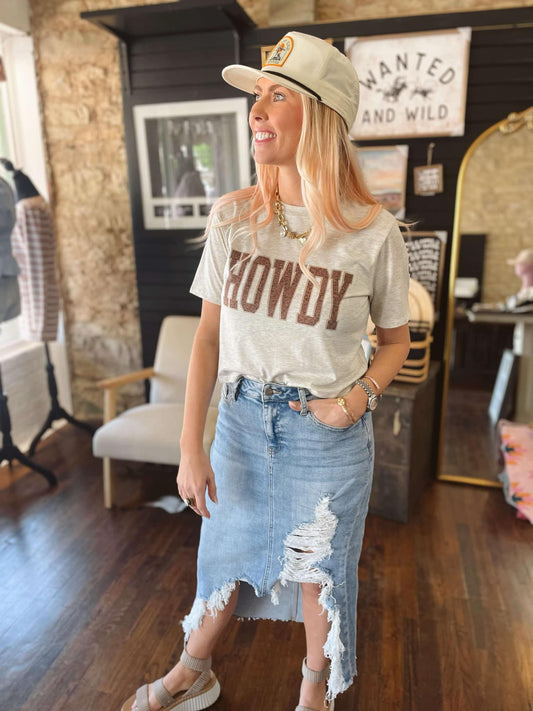 The Tampa Denim Skirt
