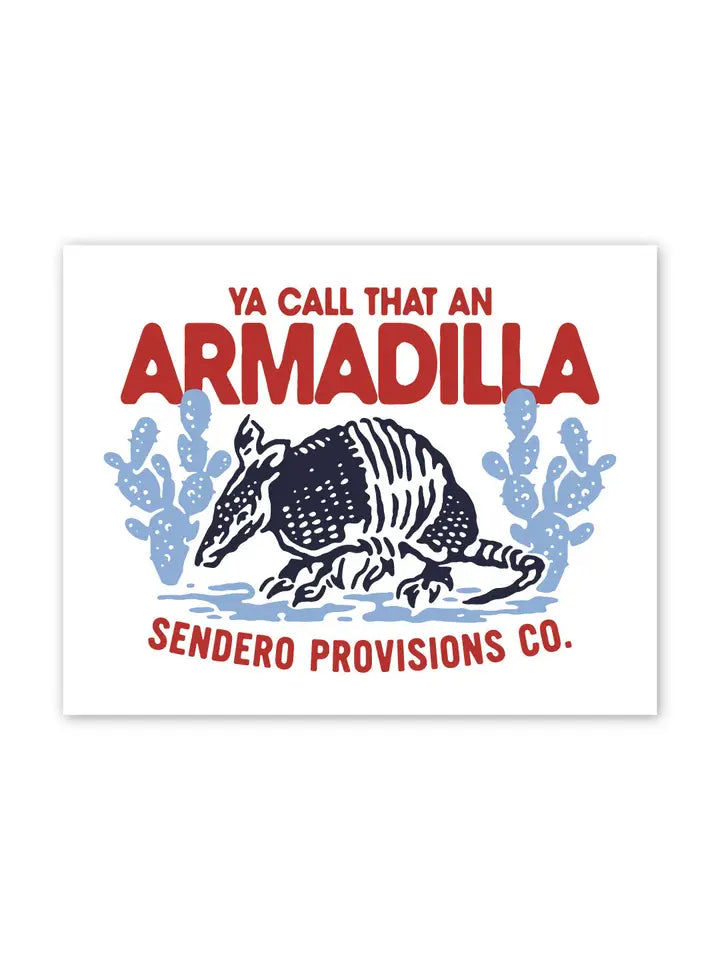 Armadilla Sticker