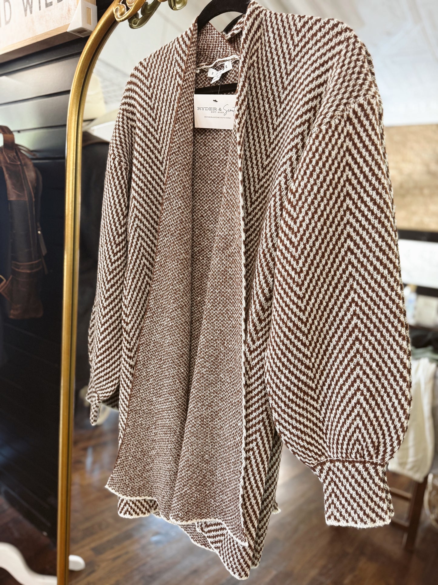 The Mocha Duster Cardigan