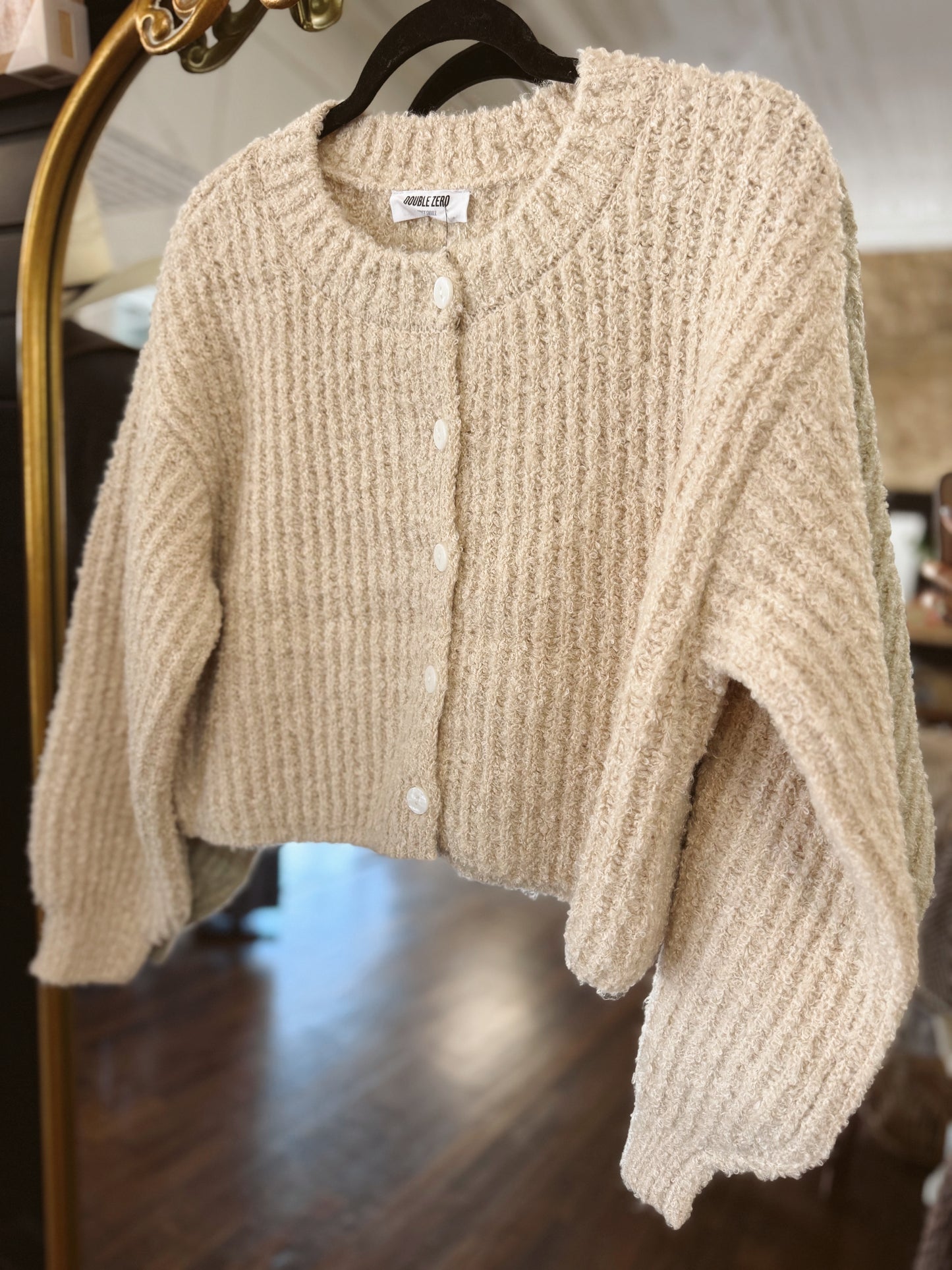 The Buttoned Bliss Sweater