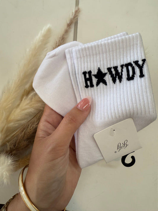 Howdy Crew Socks