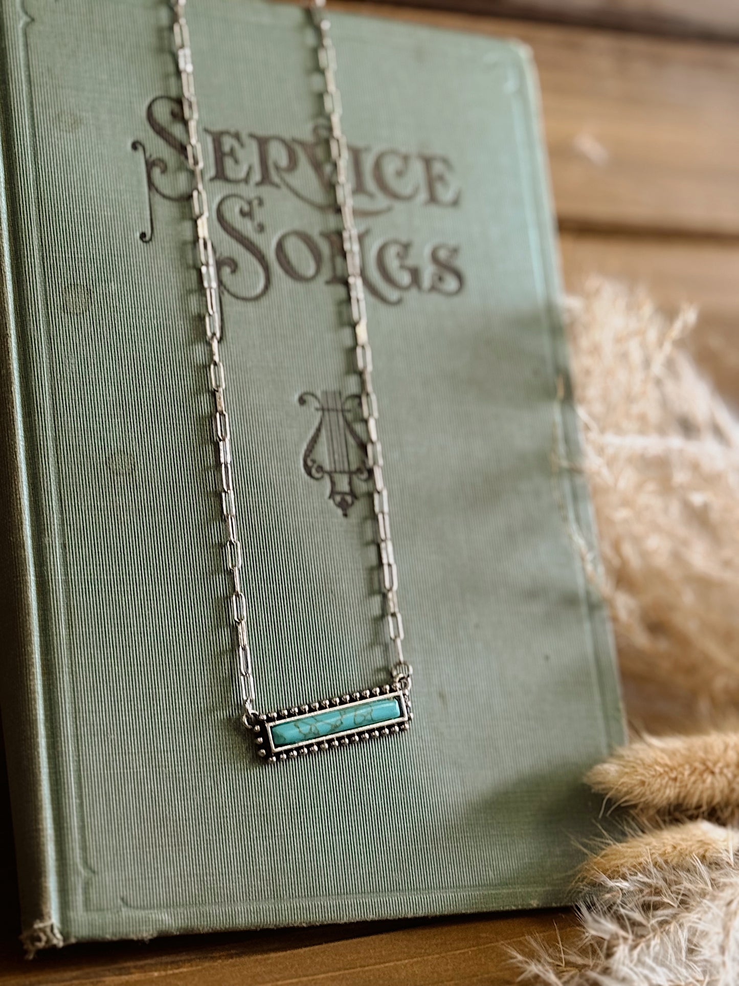 Blue Ridge Bar Necklace