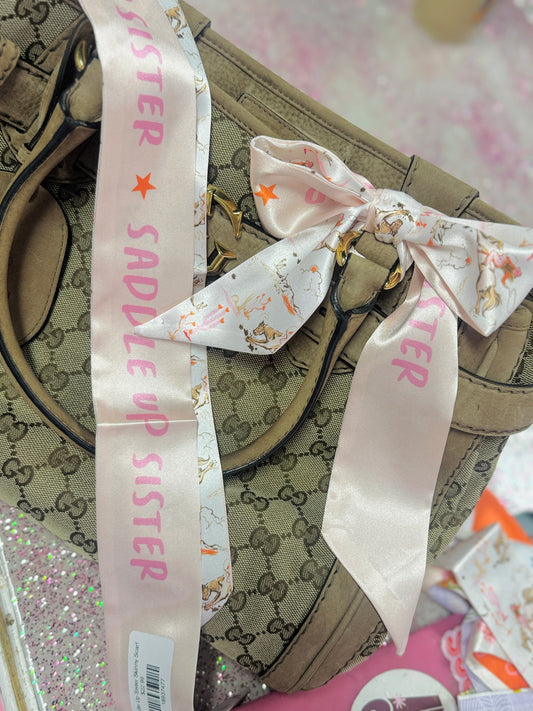Saddle Up Sister Skinny Scarf