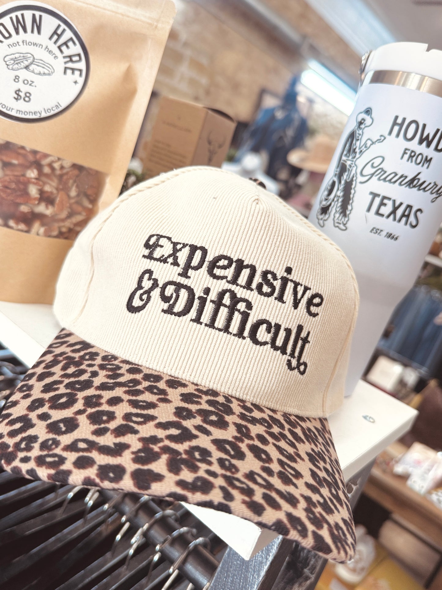 Expensive & Difficult Corduroy Trucker Hat
