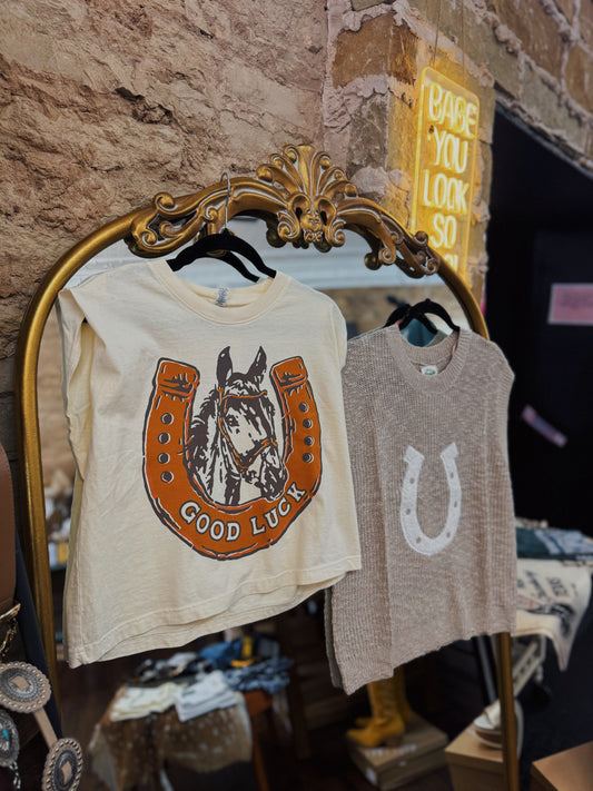 Lucky Spur Sweater Vest