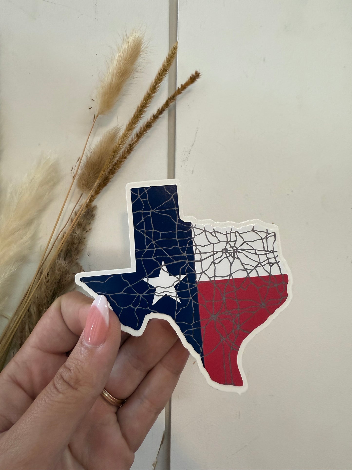 Texas Flag Roadtrip Sticker