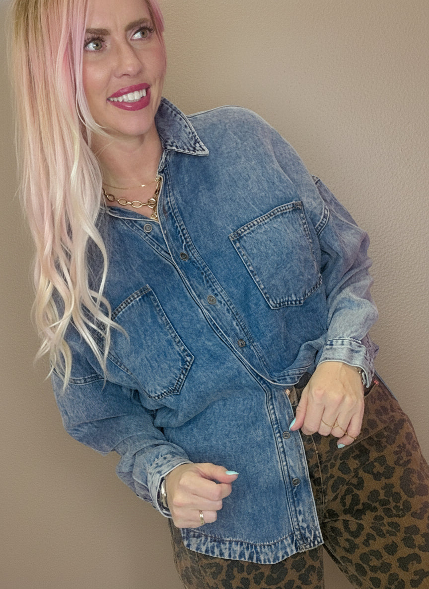 The Easygoing Chambray Shirt