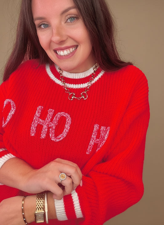 The Jovie Ho Ho Ho Sweater