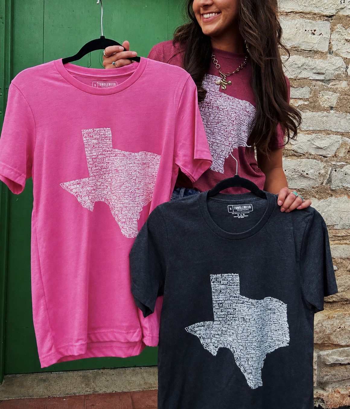 Texas Towns Graphic Tee