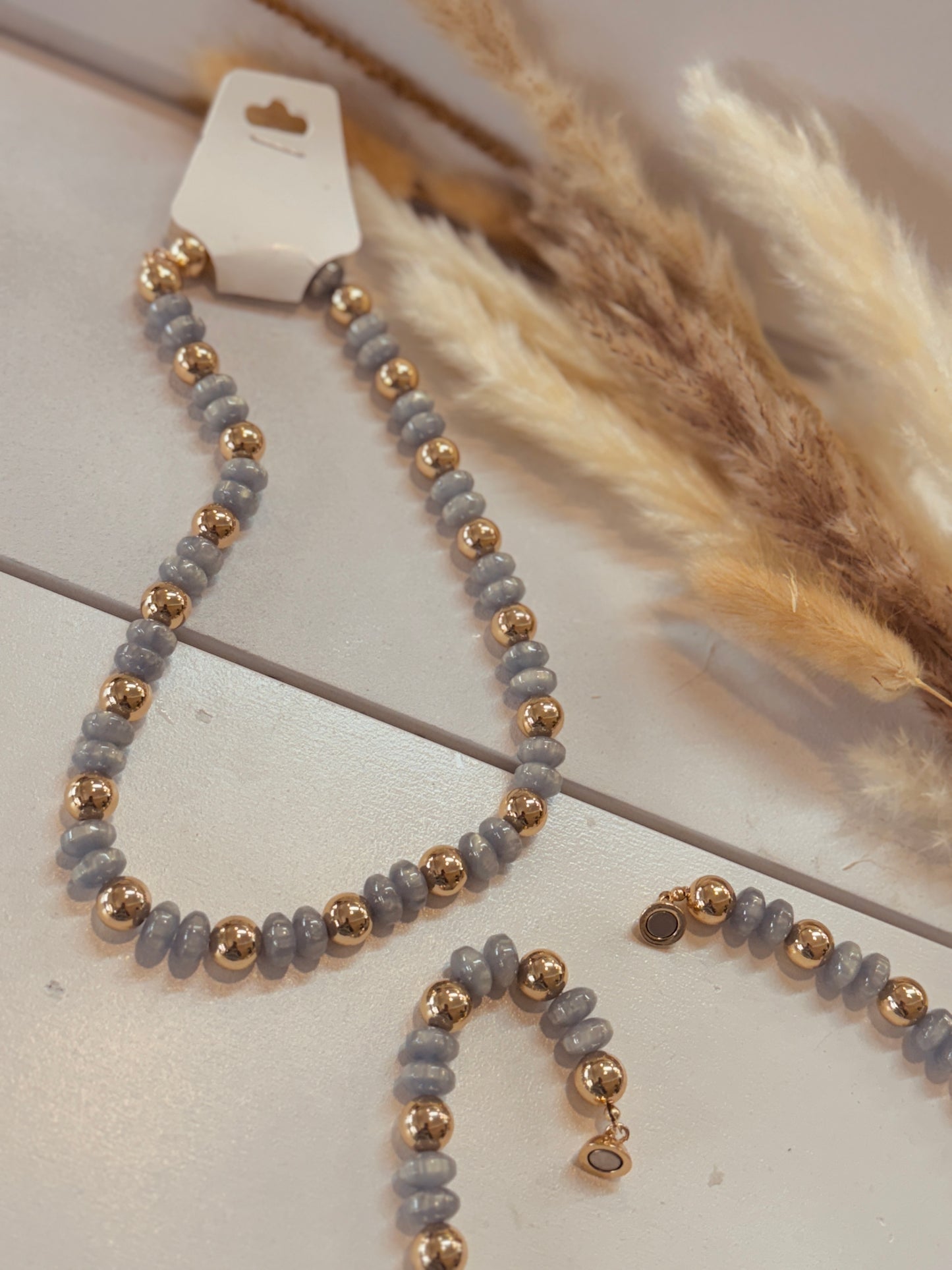 Spring Beauty Beaded Necklace