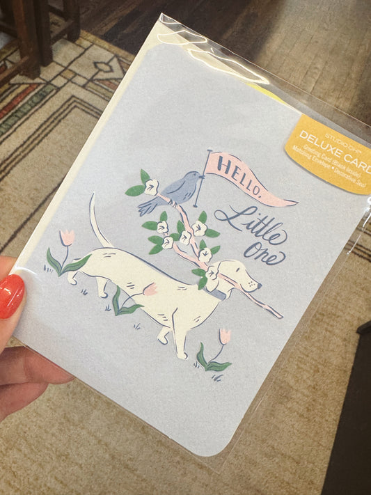 Hello, Little One Greeting Card