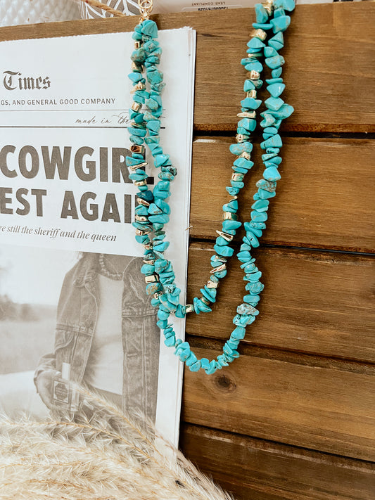 Desert Gold Layered Necklace